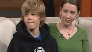 Justin Bieber - First time on Television - 100 Huntley Street