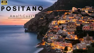 Positano: A Cinematic Soar Above the Scenic Amalfi Coast (4K)