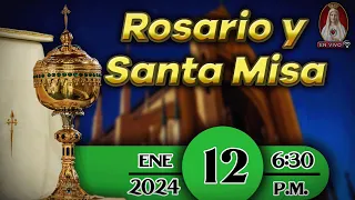 ⛪ Rosario y Santa Misa ⚜ Viernes 12 de enero 6:30 p.m. | Caballeros de la Virgen