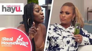 Wendy Goes Off at Gizelle For Talking About her Husband | Season 6 | Real Housewives of Potomac