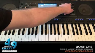 Yamaha PSR-SX900 Keyboard - Tutorial