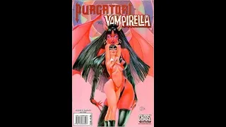 PURGATORI VS VAMPIRELLA. Four sexy vampire women trying to kill each other