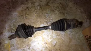 E46 330XI FRONT CV AXLE REPLACEMENT QUICK HOW TO