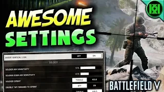 Battlefield 5: BEST SETTINGS + Sensitivity for Console (PS4/Xbox) Battlefield V Gameplay (BF5/BFV)