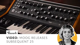 Moog Subsequent 25 Duophonic Synthesizer | Reverb Demo