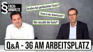Wer bezahlt den Corona-Test? I 3G am Arbeitsplatz - Eure Fragen & unsere Antworten I Vereinfacher.de