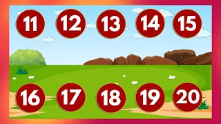 11 to 20 Counting with Spelling for children | Eleven to Twenty | Artoon Academy