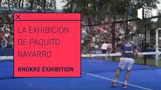 La exhibición de Paquito Navarro en el fin de fiesta de Knokke