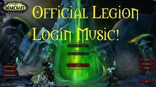 Official Legion Login Music & New Login Screen!