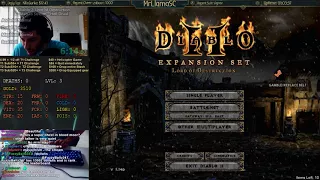 D2 - MAN VS STREAM - Hell Druid Edition (01/27/2018)