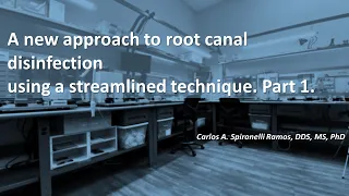 A new approach to root canal disinfection using a streamlined technique. Part 1.