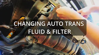 Changing Automatic Transmission Fluid and Filter on NM/NP Pajero