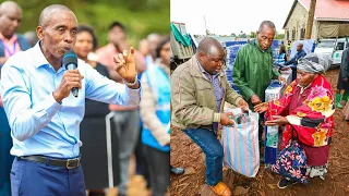 'Sina haja na Siasa Mbaya,' Gov Wamatangi says as he visits Flood-stricken families in Karuri Ward!