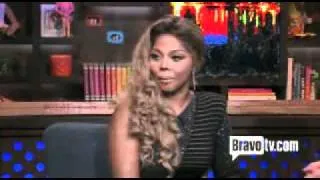 Lil' Kim asked about  Nicki Minaj song stupid hoe (Property of bravotv.com)