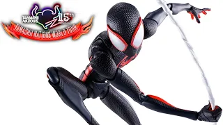 SH Figuarts Spider-Man: Across The Spiderverse Miles Morales Action Figure Review Tamashii Nations