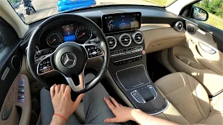 Mercedes Benz GLC200 2.0l 197HP - POV Test Drive & Fuel consumption check