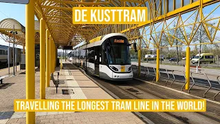 De Kusttram | Travelling The Longest Tram Line In The World!