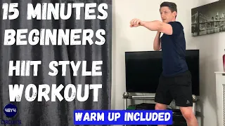 Tabata Style Hiit Workout For Beginners 2020 15 Minutes Motivated Workout For Home