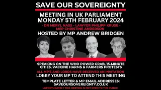 Andrew Bridgen MP's UK Parliament debate 05.02.2024 (+) - (Y.T.EDIT)