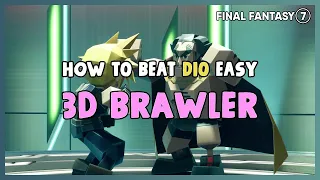 FF7 Rebirth - How to Beat Dio 3D Brawler *EASY* in Gold Saucer