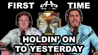 Holdin' Onto Yesterday - Ambrosia | Andy & Alex FIRST TIME REACTION!