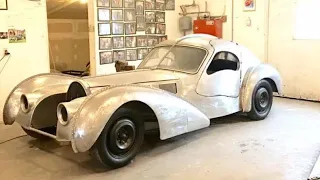 Building a 1938 Bugatti Type 57 SC Atlantic recreation