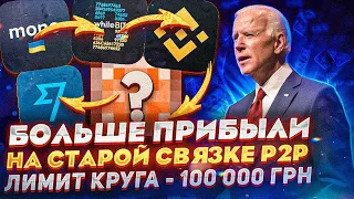 +7000 ГРН НА СТАРОЙ БЕЗЛИМ СВЯЗКЕ P2P | MONO - WHITEBIT - BINANCE - WISE - BANK | АРБИТРАЖ ВАЛЮТ P2P