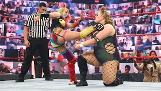 WWE RAW July 5 2021 - WWE RAW 7/5/21 EIGHT WOMAN TAG TEAM MATCH!