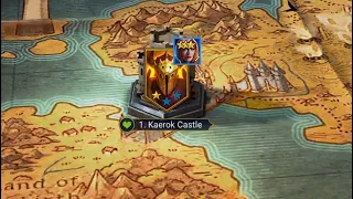 RAID Shadow Legends game  - Kaerok Castle Stage 6