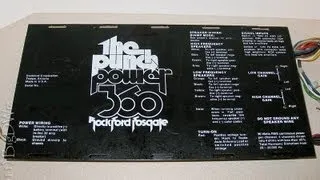 Ultra Rare Old School Amp - Rockford Fosgate Punch Power 360
