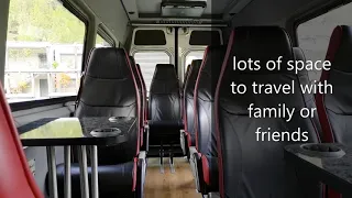 Minibus Sprinter 518 VIP - individual Transfers to and from Zermatt CH