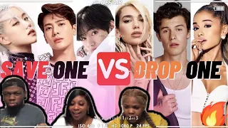 Yikes!! 🤯👀🤔 | KPOP VS POP | SAVE ONE, DROP ONE 2020 [ VERY HARD ]🎵 | REACTION