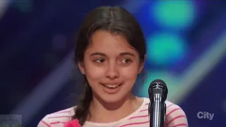 12 America's Got Talent 2016 Laura Bretan 13 y o  Belts Out An Amazing Nessun Dorma Full Audition