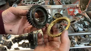 Tear down and explanation of a Mazda Miata 5-speed manual transmission