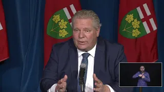 Premier Ford provides an update at Queen's Park | Jan 29