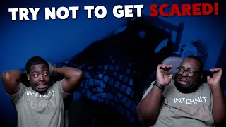 TRY NOT TO GET SCARED Challenge! **Paranormal Activity Edition**