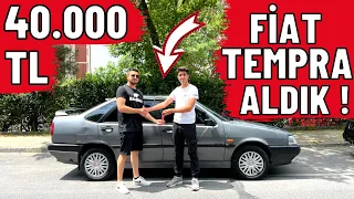 40.000 TL FİAT TEMPRA ALDIK !