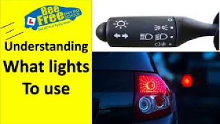 UK driving test 2023 │What lights to use