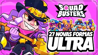 JOGUEI A NOVA ATUALIZAÇÃO DO SQUAD BUSTERS E TESTEI os 27 NOVOS ULTRAS! ELES SÃO SENSACIONAIS