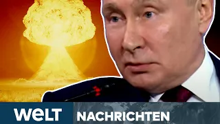 UKRAINE-KRIEG: "Die können uns mal!" Aussage von Putin zu Atomwaffen lässt aufhorchen| WELT Stream