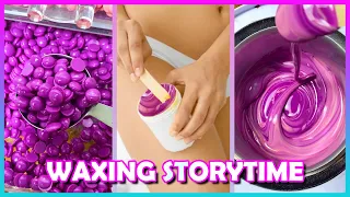 Satisfying Waxing Storytime ✨😲 #166 My BF cheated and stole my phone