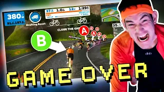 How Hard is Racing A-Cat on Zwift... As a NEW B Zwifter?