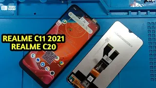 REALME C11 2021  REALME C20  PROSES GANTI LCD KHUSUS PEMULA