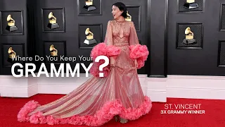 What St. Vincent Would Change About Winning Her First GRAMMY | Where Do You Keep Your GRAMMY?