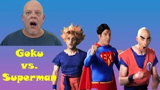 REACTION TIME | "ERB - Goku vs. Superman" - Greatest Cameo Ever!