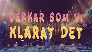 Verkar som vi klarat det - Håkan Hellström sommarturné ’23