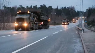 Brytyjskie czołgi w drodze do Estonii. Odpowiedź NATO na agresję Rosji na Ukrainę