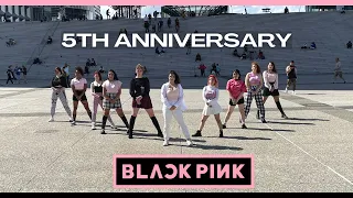 [BLACKPINK 5TH ANNIVERSARY][KPOP IN PUBLIC FRANCE] BLACKPINK (블랙핑크) - MEDLEY/REMIX DANCE COVER