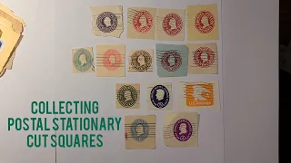Collecting Postal Stationery Cut Squares - Stamp Collecting Terminology
