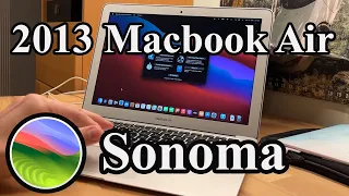 Mac OS Sonoma Install on 2013 Macbook Air (+ First Impressions)